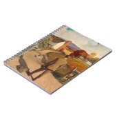 1945年ニューウェル・コンバーズ・ワイエスによる帰郷 ノートブック (左側)