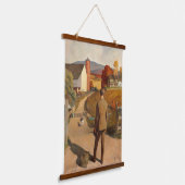 1945年ニューウェル・コンバーズ・ワイエスによる帰郷 吊り下げ型タペストリー (傾斜あり)