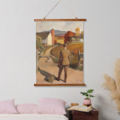 1945年ニューウェル・コンバーズ・ワイエスによる帰郷 吊り下げ型タペストリー (寝室)