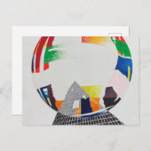 1945年ラズロ・モホリー・ナギーによる核I、CH ポストカード (正面/裏面)