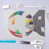 1945年ラズロ・モホリー・ナギーによる核I、CH 薄葉紙 (クラフト)