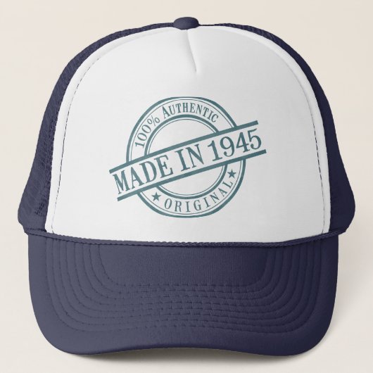 1945年製 キャップ (正面)