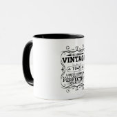 1945年製 ビンテージ 80歳の誕生日を迎える方へ 完熟の逸品 マグカップ (正面左)