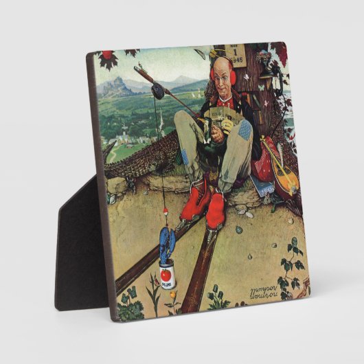 1945年4月1日 フォトプラーク (正面)