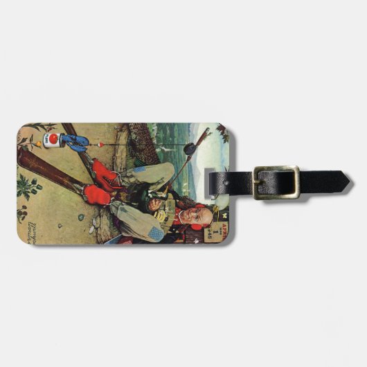 1945年4月1日 ラゲッジタグ (正面横)