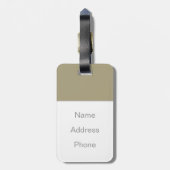 1945年4月1日 ラゲッジタグ (裏面縦)