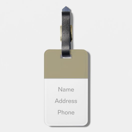 1945年4月1日 ラゲッジタグ (裏面縦)