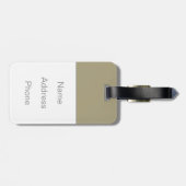 1945年4月1日 ラゲッジタグ (裏面横)