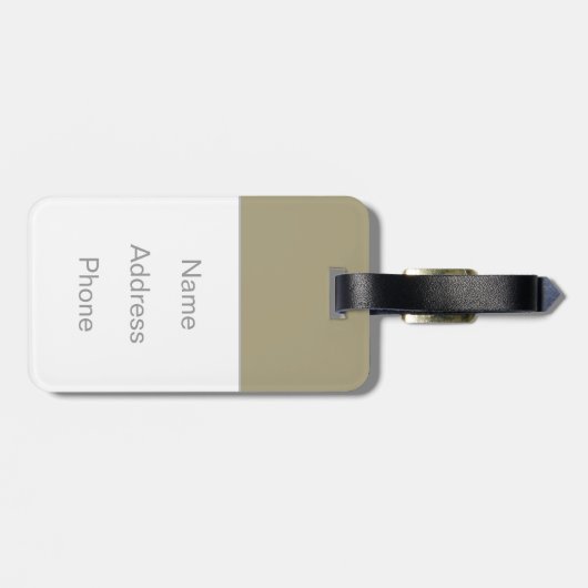 1945年4月1日 ラゲッジタグ (裏面横)