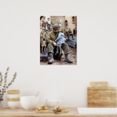 1945年、フランスの第9回装甲部技師部隊 ポスター (キッチン)