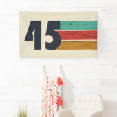 1945生まれ年ヴィンテージ80歳の誕生日ギフト 横断幕 (インサイチュ)