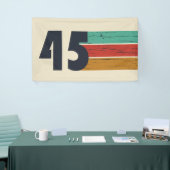 1945生まれ年ヴィンテージ80歳の誕生日ギフト 横断幕 (トレードショー)