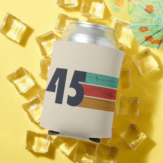 1945生まれ年ヴィンテージ80歳の誕生日ギフト 缶クーラー (インサイチュ 夏)