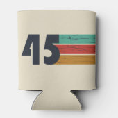 1945生まれ年ヴィンテージ80歳の誕生日ギフト 缶クーラー (裏面)