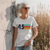 1945生まれ年ヴィンテージ80歳の誕生日ギフト Tシャツ