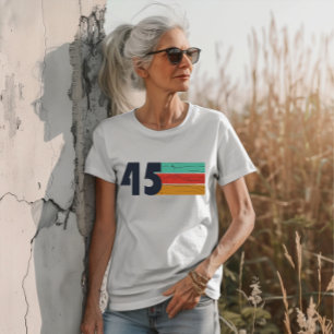 1945生まれ年ヴィンテージ80歳の誕生日ギフト Tシャツ