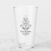 〒1945-1964シカゴフランスの市チェス・ポール・レストラン タンブラーグラス (裏面)