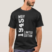 1945 May Happy Birthday Party Tシャツ (正面)