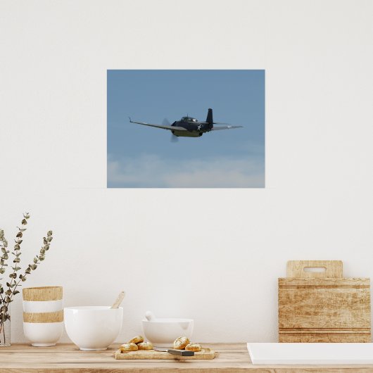 1945 TBM-3E "Avenger". ポスター (キッチン)