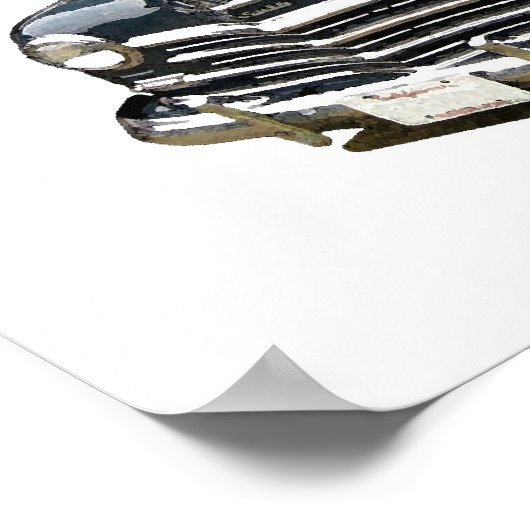 1946プリマスクーペ ポスター (角)