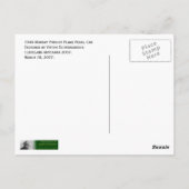 1946マレー追撃機ペダル車 ポストカード (裏面)