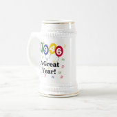 1946年すばらしい年の誕生日 ビールジョッキ (正面左)