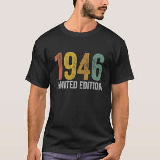1946年に作られた1946年のギフト クラシックなヴィンテージ デザイン Tシャツ