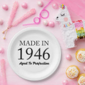 1946年に作られる ペーパープレート (パーティー)