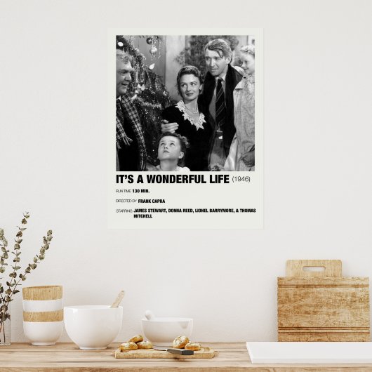 1946年のオルタナティブ映画の素晴らしい生活 ポスター (キッチン)