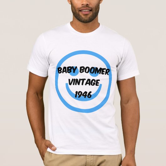1946年のベビーブーマー Tシャツ (正面)