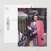 1946年ミッドセンチュリーのファッションの女性 ポストカード (正面/裏面)