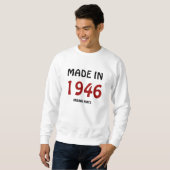 「1946年製、オリジナルパーツ」Tシャツテンプレート スウェットシャツ (正面フル)