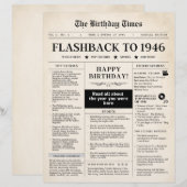 1946年誕生の新聞 せぴあ (正面/裏面)