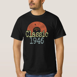 1946最高の年の1946クラシック年のビニ生まれルの誕生日 Tシャツ
