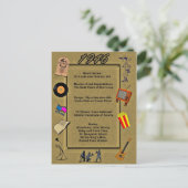 1946素晴らしイベント誕生日カード ポストカード (スタンド正面)