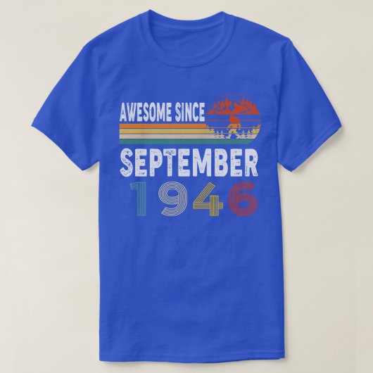 1946素晴らし年9月以降 Tシャツ (デザイン正面)