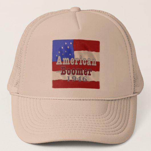 1946誕生日ベビーブーマー キャップ (正面)