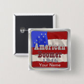 1946誕生日ベビーブーマー 缶バッジ (正面&裏面)