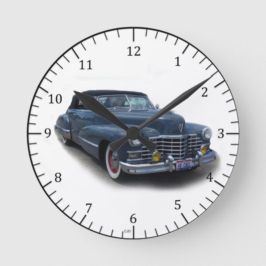 1946 C62CCクロック ラウンド壁時計 (正面)