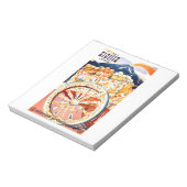 1947シチリアイタリア旅行ポスターエターナル春 ノートパッド (回転)