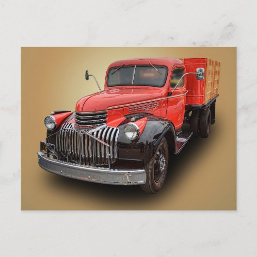 1947シボレートラック ポストカード (正面)