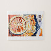 1947年のシシリーイタリア旅行ポスター永遠の春 ジグソーパズル (横)