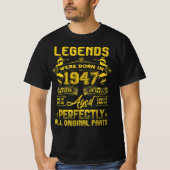 1947年のハッピーバースデーギフト、伝説生まれは194年 Tシャツ (正面)