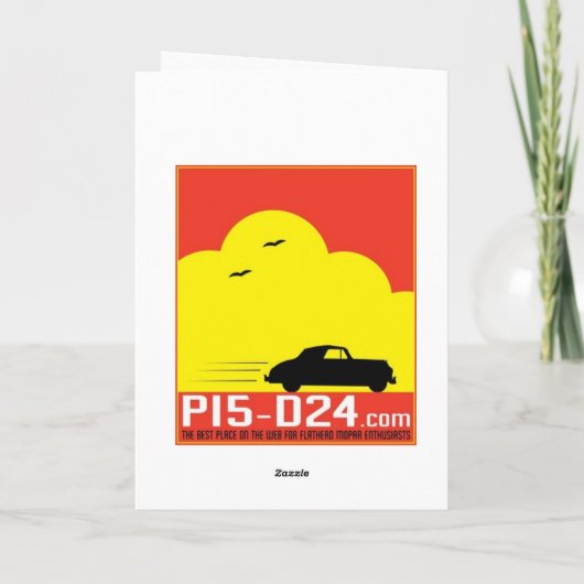 1947年のプリマスのクリスマス シーズンカード (裏面)