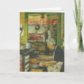 1947年のプリマスのクリスマス シーズンカード (正面)