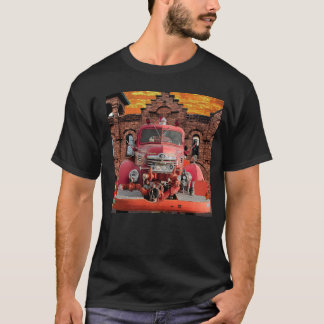 1947年の国際的な普通消防車のデザイン Tシャツ