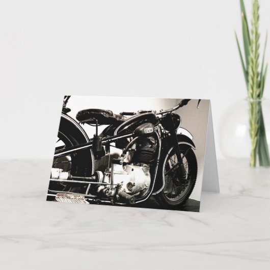 1947年のBMW カード (正面)