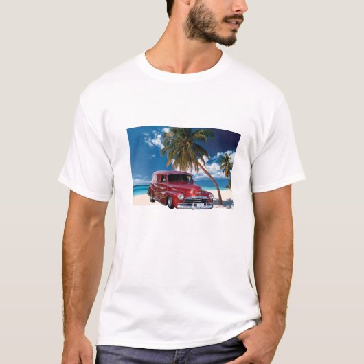 1947年のChevyのセダン配達ティー Tシャツ (正面)