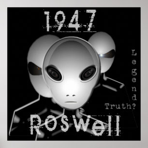 1947年のRoswell ポスター