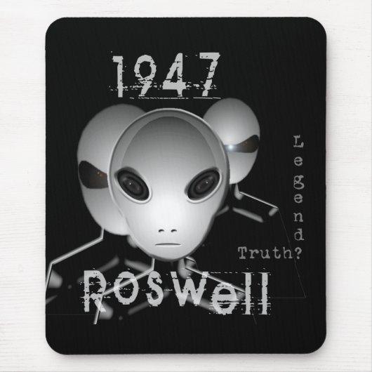 1947年のRoswell マウスパッド (正面)